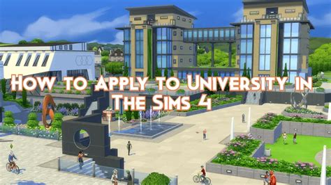 How to Apply to University in the Sims 4