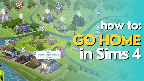 How to Make Sims Go Home After University